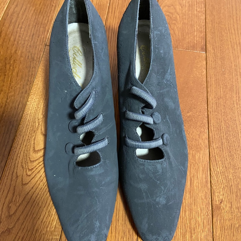 Women's Dark Gray vintage Heels